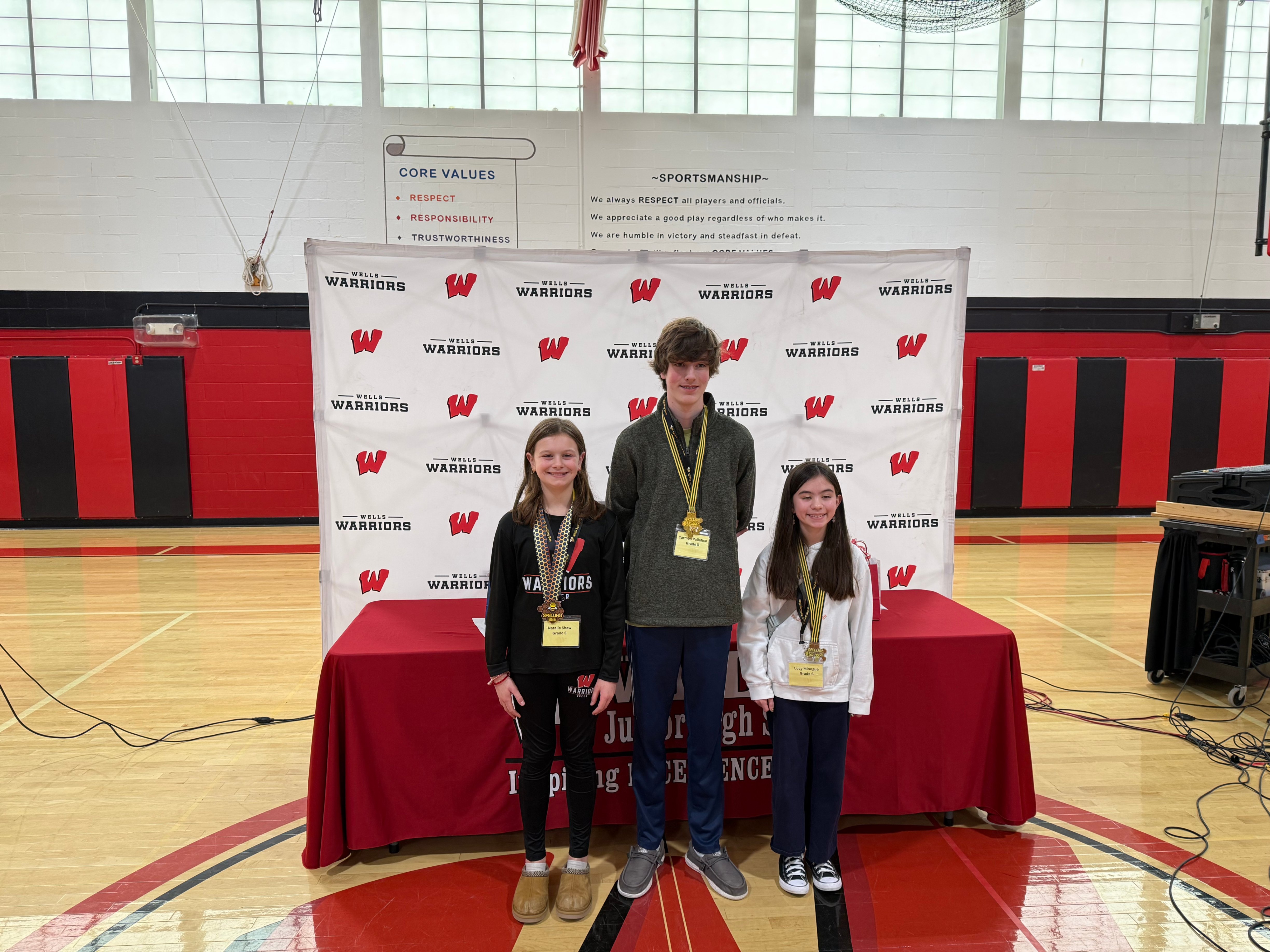 Pictured from left to right are Natalie Shaw, Carmen Puliafico, and Lucy Minogue.